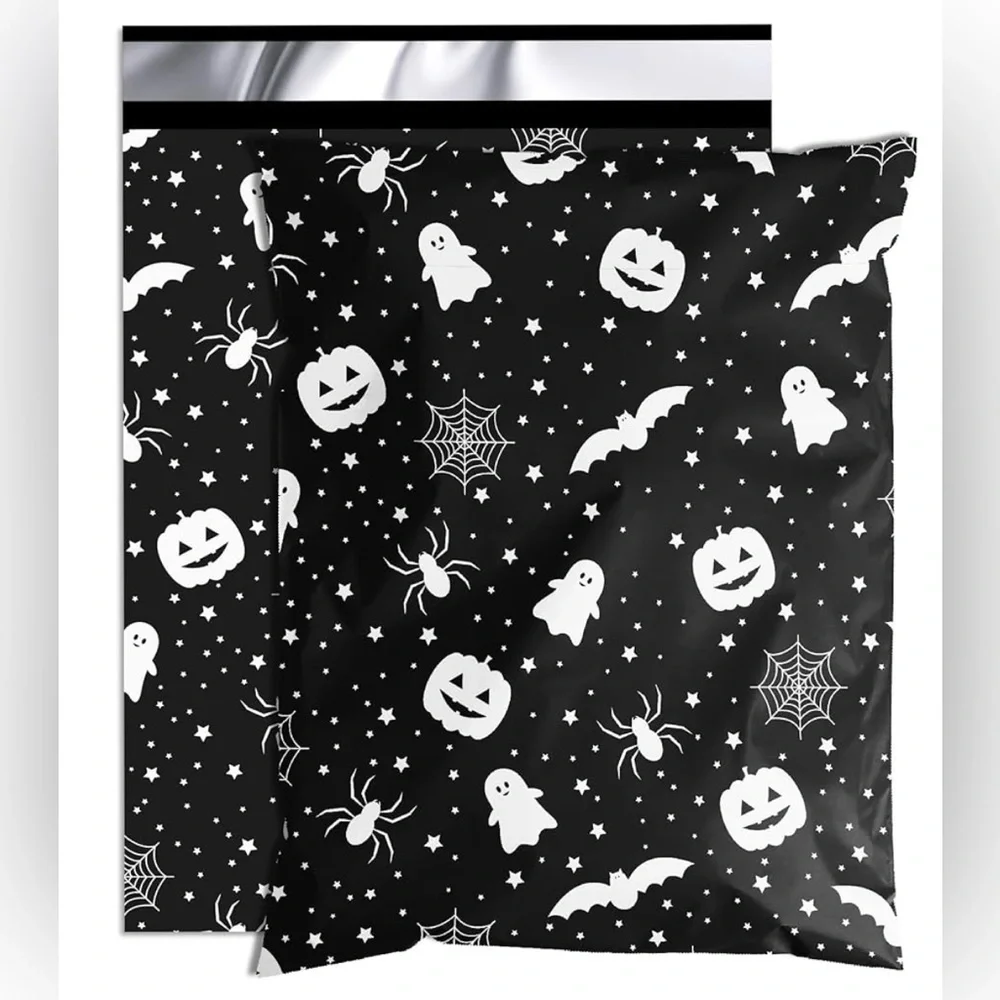 25 Poly Mailers 6x9 Variety Pack Halloween NIP - Picture 4 of 11